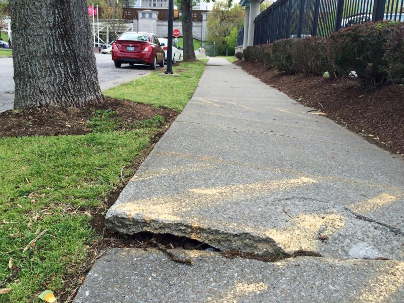 Concrete Sidewalk Repair Costs — Cost of Concrete Sidewalk Repair